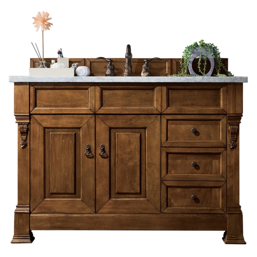 James Martin 48" Brookfield Single Vanity with drawers - Country Oak 147-114-5276