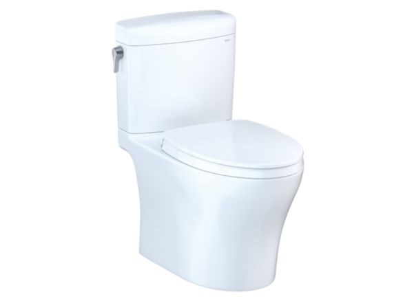TOTO Aquia® IV Cube Toilet - 1.28 GPF & 0.9 GPF, Universal Height, Washlet with Connection - New MS436124CEMFGN.01