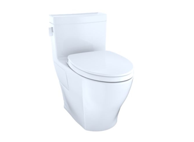 TOTO Legato™ One-Piece Toilet, 1.28Gpf, Elongated Bowl - Washlet with Connection MS624124CEFG#01