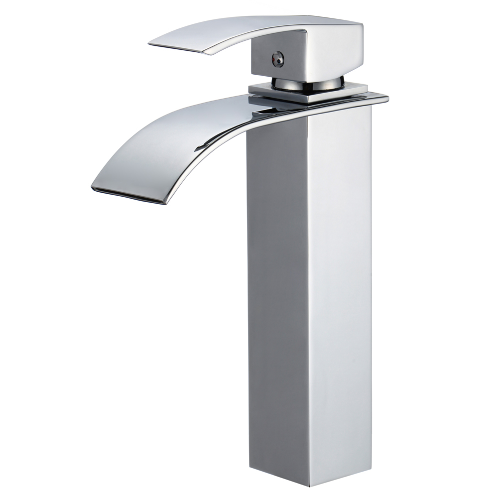 Piatti Tall Contemporary Single-Hole Bathroom Faucet WC-F106